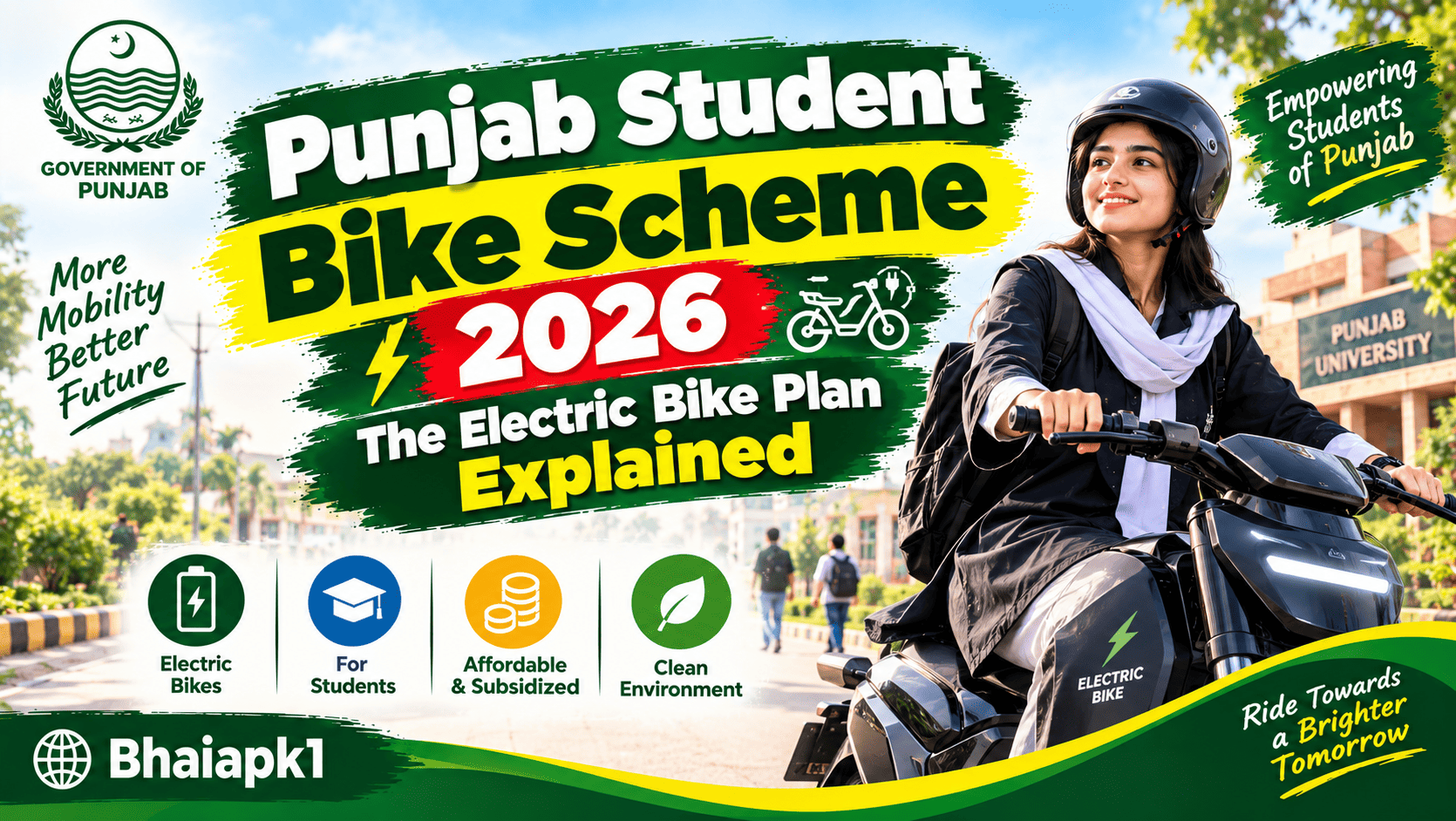 Punjab Student Bike Scheme 2026: The Electric Bike Plan Explained