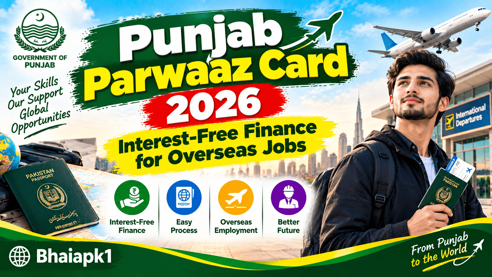 Punjab Parwaaz Card 2026: Interest-Free Finance for Overseas Jobs